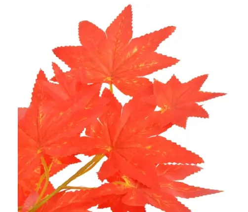 Mākslīgais Augs, Kļavas Koks Ar Podiņu, Sarkans, 120 Cm Vidaxl