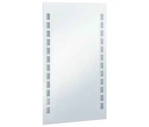 Sieninis Vonios Kambario Veidrodis Su Led, 60X100Cm