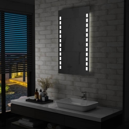 Vannasistabas Spogulis Ar Led, 60X100 Cm Vidaxl