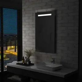 Vannasistabas Spogulis Ar Led, 60X100 Cm Vidaxl