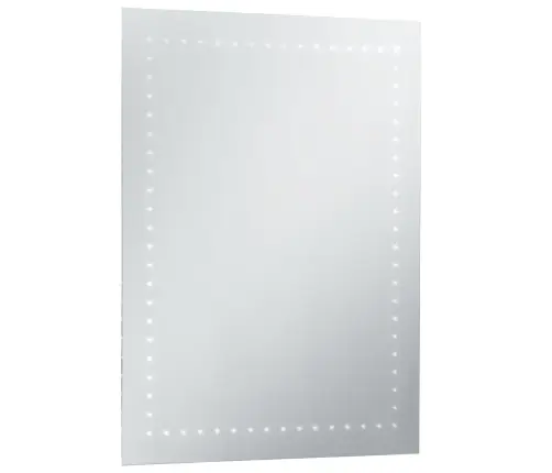 Sieninis Vonios Kambario Veidrodis Su Led, 60X80Cm