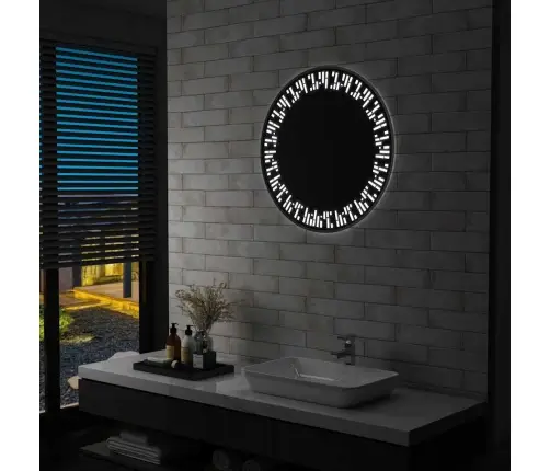 Vannasistabas Spogulis Ar Led Apgaismojumu, 70 Cm Vidaxl