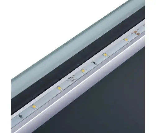 Vannasistabas Spogulis Ar Led Un Skārienu Sensoru, 100X60 Cm Vidaxl