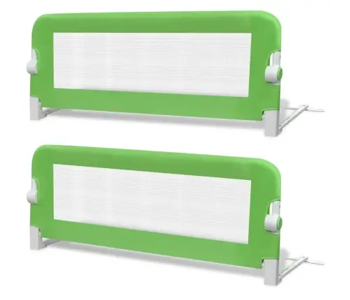 Voodiäär Väikelapse Voodile, 2 Tk, 102 X 42 cm Roheline