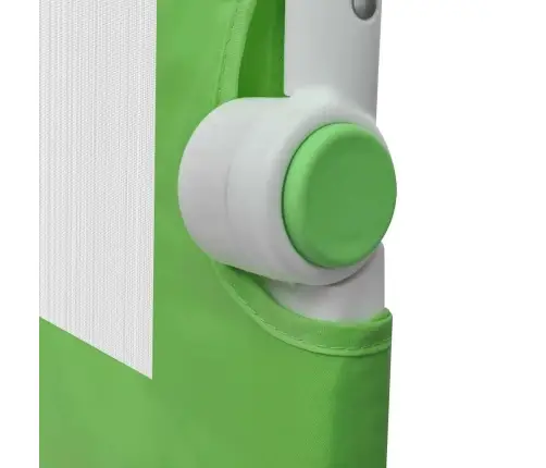 Voodiäär Väikelapse Voodile, 2 Tk, 102 X 42 cm Roheline