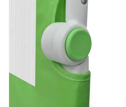 Bērnu Gultas Aizsargbarjeras, 2 Gab., Zaļas, 150X42 Cm Vidaxl