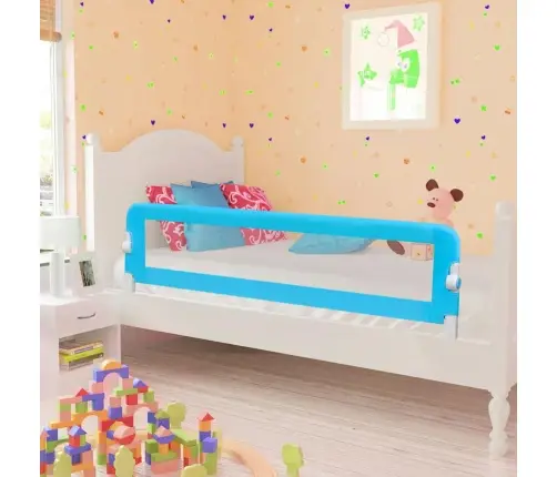 Bērnu Gultas Aizsargbarjeras, 2 Gab., Zilas, 150X42 Cm Vidaxl