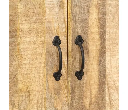 Knygų Lentyna, 60X35X180cm Mango Medienos Masyvas