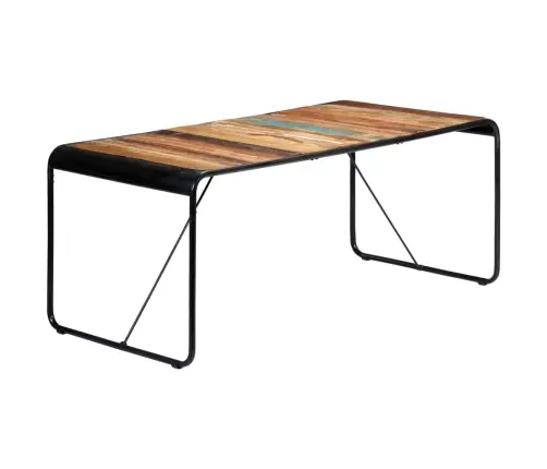 Valgomojo Stalas, 180X90X76cm Perdirbtos Medienos Masyvas