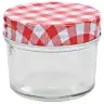 Ievārījuma Burciņas, Balti Sarkani Vāciņi, 24 Gab., 110 Ml Vidaxl