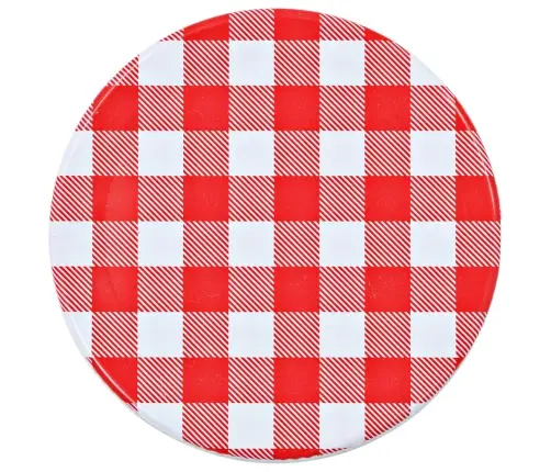 Ievārījuma Burciņas, Balti Sarkani Vāciņi, 24 Gab., 110 Ml Vidaxl