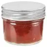 Ievārījuma Burciņas, Sudraba Krāsas Vāciņi, 24 Gab., 110 Ml Vidaxl