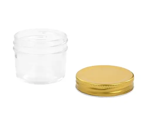 Stikl. Stiklainiai Uog. Su Auksiniais Dangt., 24Vnt., 110Ml