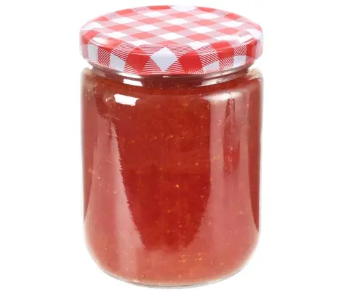 Ievārījuma Burciņas, Balti Sarkani Vāciņi, 48 Gab., 230 Ml Vidaxl