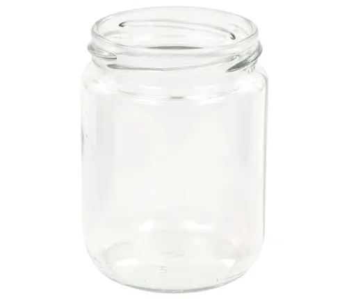 Ievārījuma Burciņas, Balti Sarkani Vāciņi, 48 Gab., 230 Ml Vidaxl