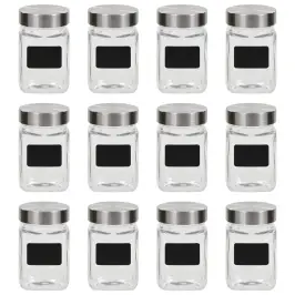 Säilituspurgid Kleepsuga, 12 Tk, 300 Ml