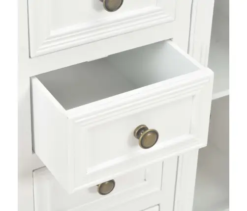 Puhvetkapp, Valge, 70 X 28 X 70 cm Toekas Männipuit