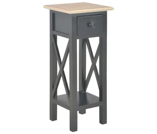 Külglaud, Must, 27 X 27 X 65,5 cm Puit