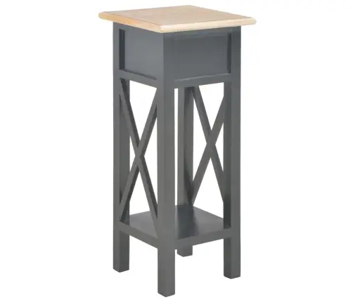 Külglaud, Must, 27 X 27 X 65,5 cm Puit