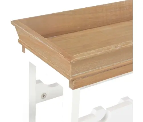 Veinikapp, Valge, 70 X 22,5 X 70,5 cm Mdf