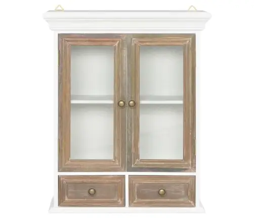 Seinakapp, Valge, 49X22X59 cm Tehispuit