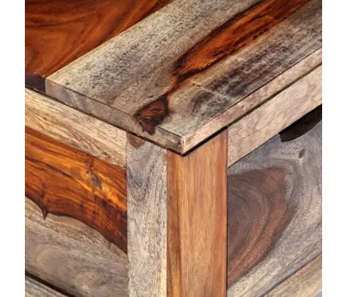 Kafijas Galdiņš, 100X50X30 Cm, Masīvs Rožkoks, Pelēks Vidaxl