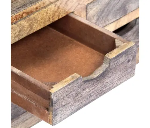 Kafijas Galdiņš, 100X50X30 Cm, Masīvs Rožkoks, Pelēks Vidaxl