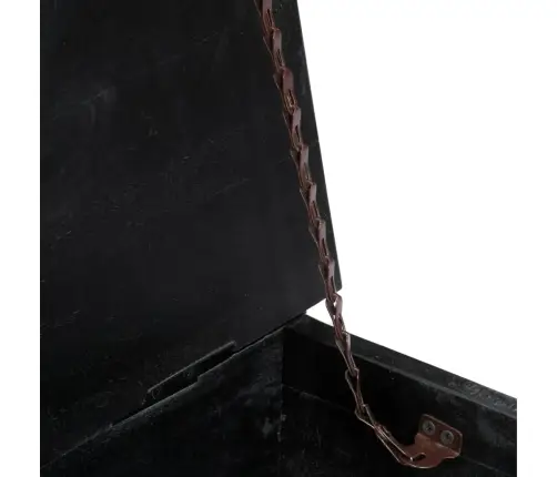 Kafijas Galdiņš, 65X65X30 Cm, Mango Masīvkoks, Melns Vidaxl