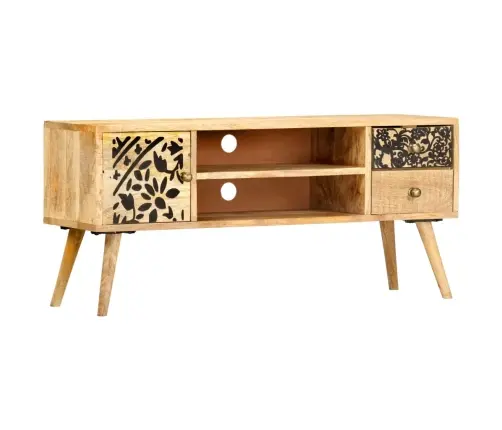 Tv Skapītis, 100X30X45 Cm, Mango Masīvkoks Vidaxl Tv Skapītis, 100X30X45 Cm, Mango Masīvkoks Vidaxl