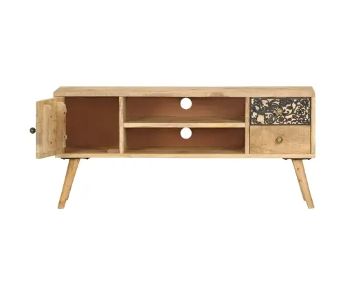 Tv Skapītis, 100X30X45 Cm, Mango Masīvkoks Vidaxl Tv Skapītis, 100X30X45 Cm, Mango Masīvkoks Vidaxl