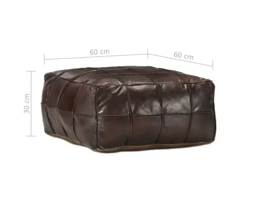 Tumba Tumepruun 60 X 60 X 30 Cm Ehtne Kitsenahk