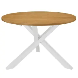 Virtuves Galds, 120X75 Cm, Balts Mdf Vidaxl