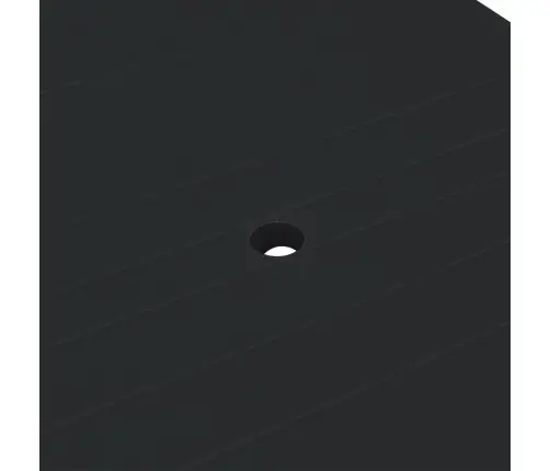 Deviņdaļīgs Dārza Mēbeļu Komplekts, Plastmasa, Antracītpelēks Vidaxl