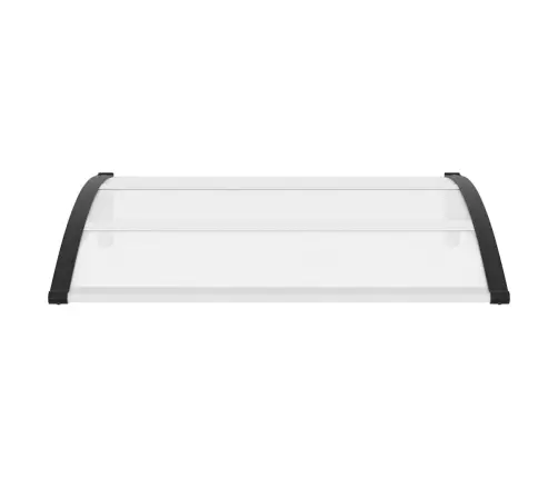 Ukse Varikatus, Must Ja Läbipaistev, 120 X 75 cm Pc