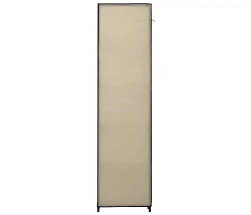 Kokkupandav Riidekapp, Kreemjasvalge, 110 X 45 X 175 cm Kangas