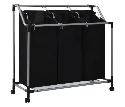 Pesusorteerija 3 Kotiga, Must, Teras