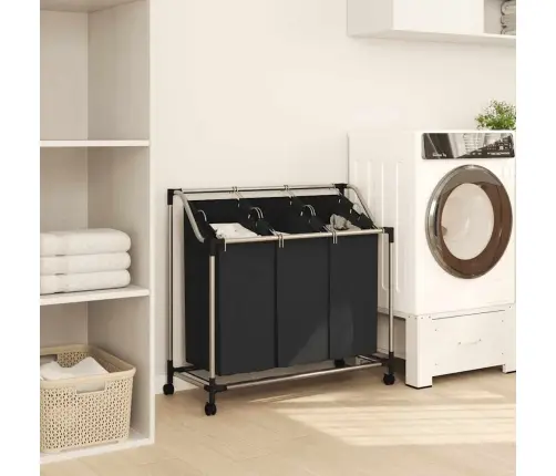 Pesusorteerija 3 Kotiga, Must, Teras