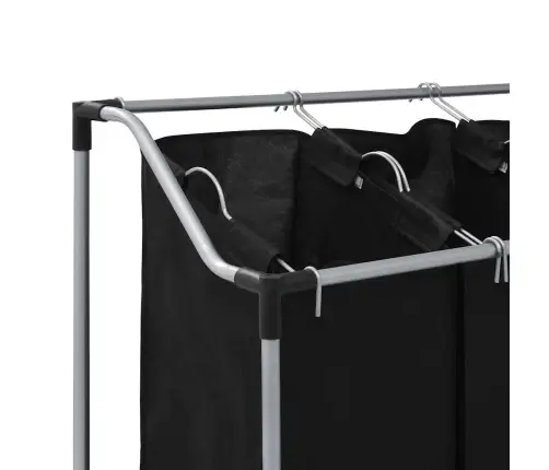 Pesusorteerija 3 Kotiga, Must, Teras