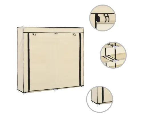 Kingakapp Kattega, Kreemjas, 115 X 28 X 110 cm Kangas