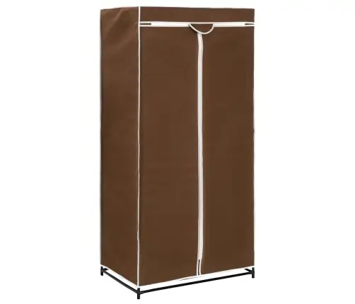 Riidekapp Pruun 75 X 50 X 160 Cm