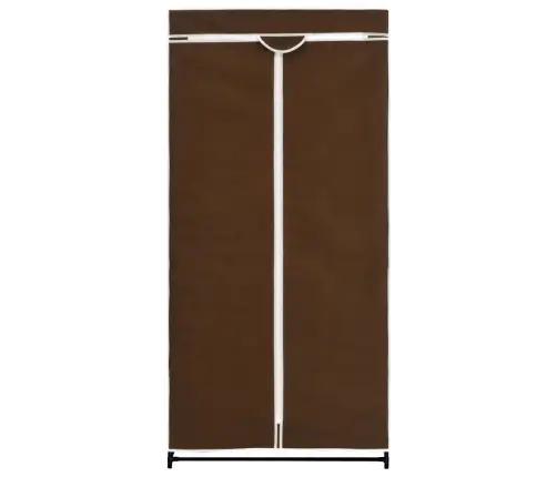 Riidekapp Pruun 75 X 50 X 160 Cm
