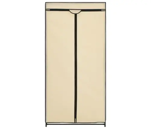 Skapis, 75X50X160 Cm, Krēmkrāsā Vidaxl