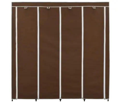 Skapis Ar 4 Nodalījumiem, Brūns, 175X45X170 Cm Vidaxl