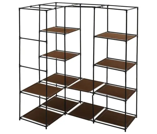 Nurgakapp, Pruun, 130 X 87 X 169 Cm