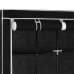 Drab. Spinta Su Skyr. Ir Stryp., Juoda, 150X45X175cm Audinys