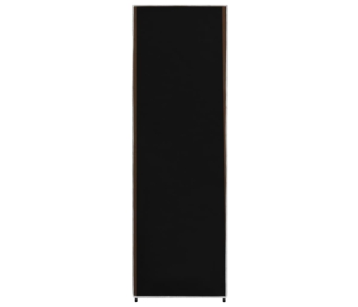Skapis, 87X49X159 Cm, Melns Audums Vidaxl
