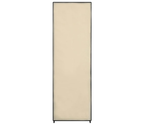 Skapis, 87X49X159 Cm, Krēmkrāsas Audums Vidaxl
