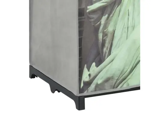 Drabužių Spinta, 75X45X160cm Audinys, Su Niujorko Nuotrauka