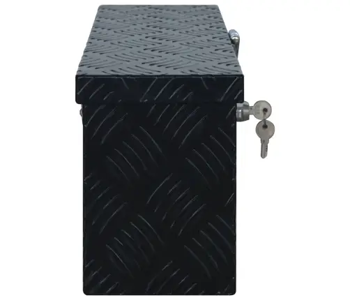 Aliuminio Dėžė, Juoda, 485X140X200 Mm