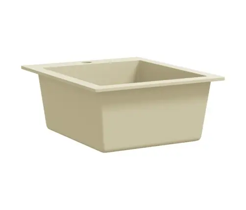 Virtuvinė Plautuvė, Smėlio Sp., Granitas, Vieno Dubens